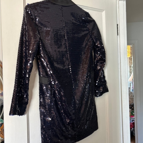 Fleur Du Mal Sequin Blazer Dress Size 0 - Picture 2 of 8